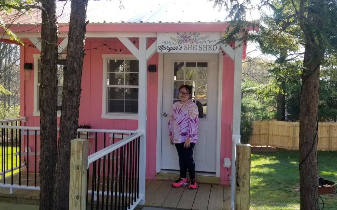 Visual Bucket List gives girl dream she-shed